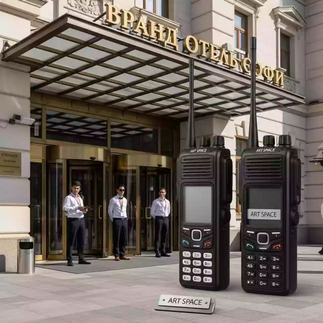 Аренда Рации для персонала входная группа в Гранд Отель Сочи — ART SPACE