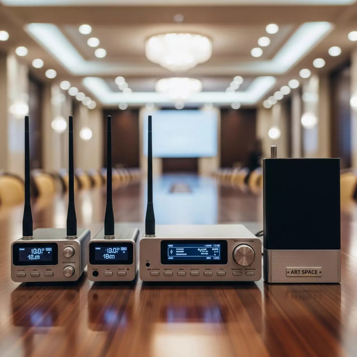 Аренда Радиокласс УНИТОН ФМ на 4 ученика в конгресс-холле отеля Жемчужина — ART SPACE