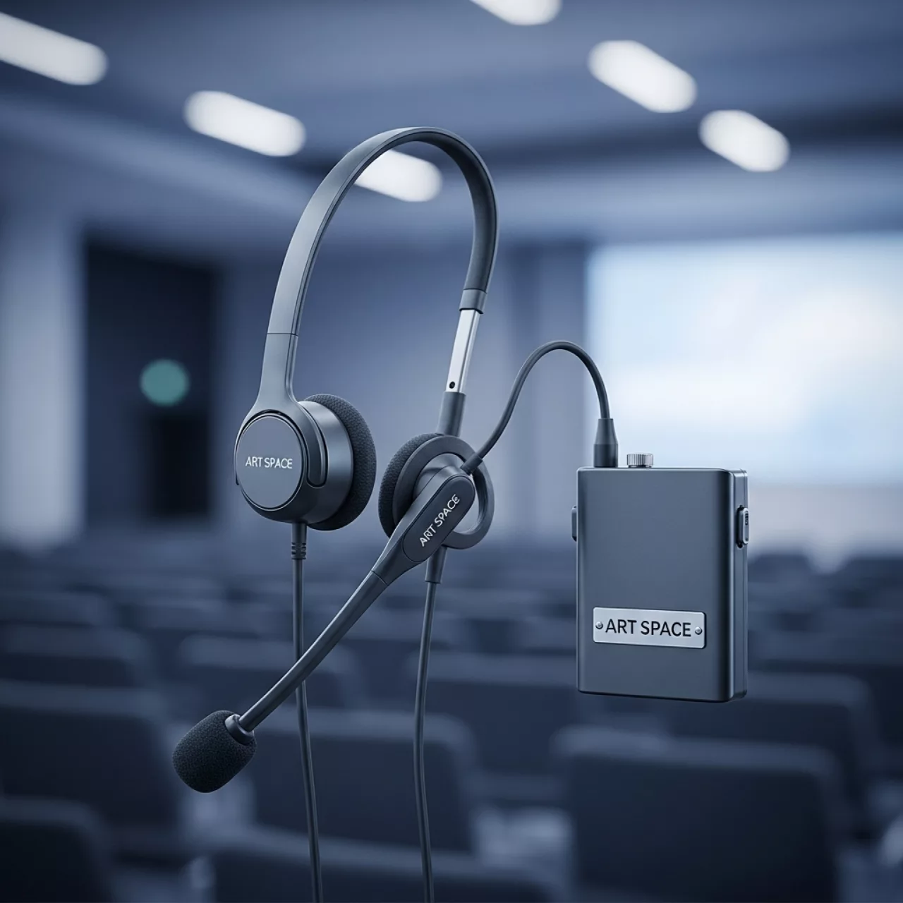 Аренда Радиомикрофон гарнитура с FM передатчиком для поясного усилителя в отеле Radisson Lazurnaya — ART SPACE