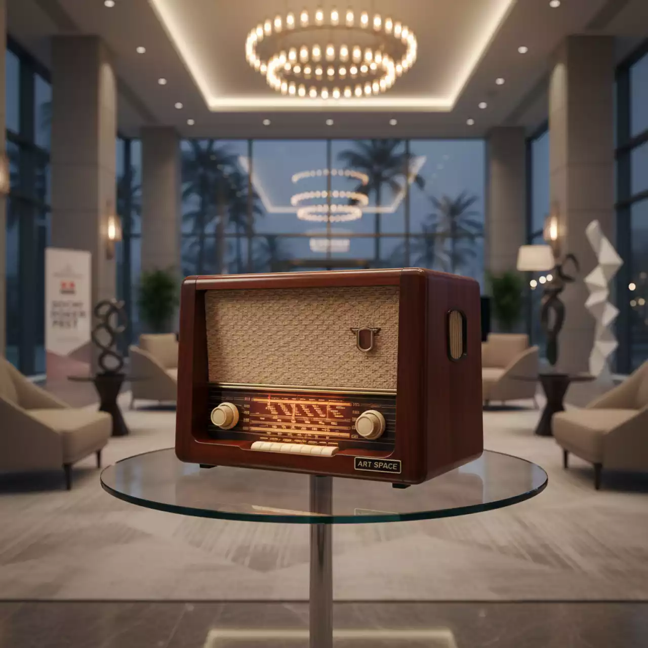 Аренда Радиоприемник СССР в Grand Karat Sochi — ART SPACE