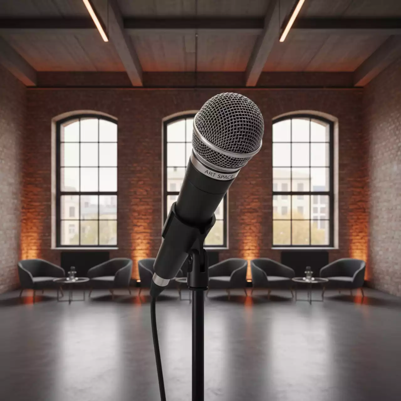 Аренда Радиосистема для вокалиста Shure BLX24E SM58 M17 в лофте «Студия 21» — ART SPACE