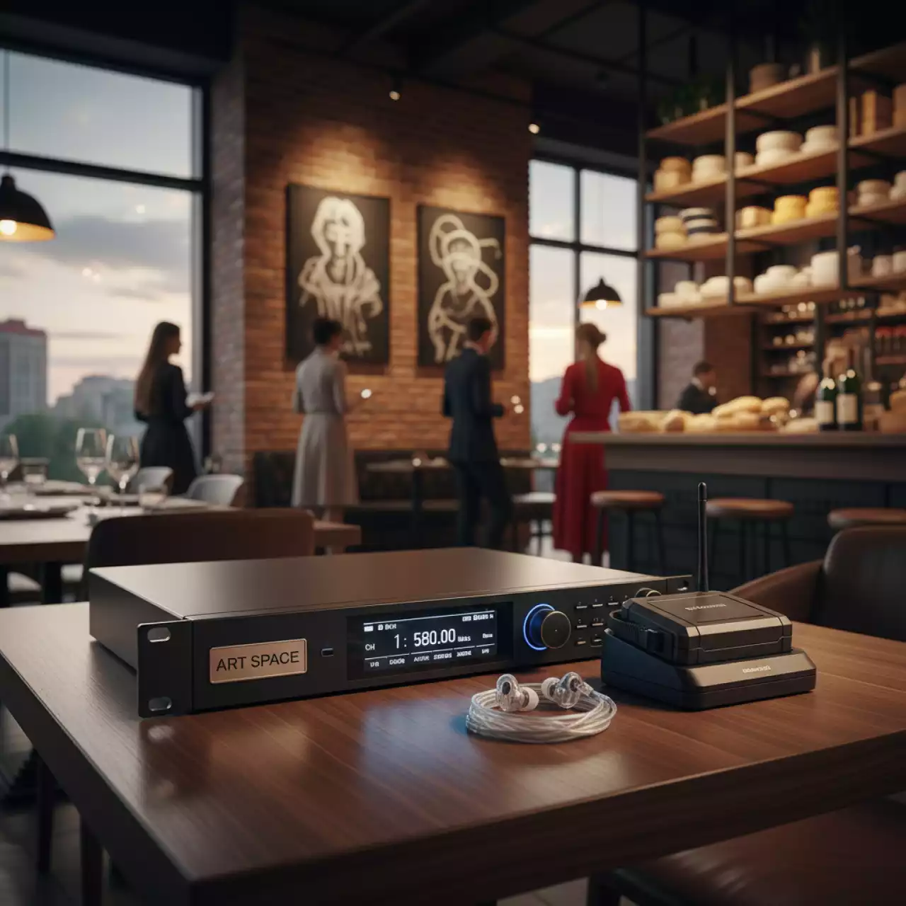 Аренда Радиосистема персональная Sennheiser EW 300 IEM G3 GX в ресторане «Сыроварня» — ART SPACE