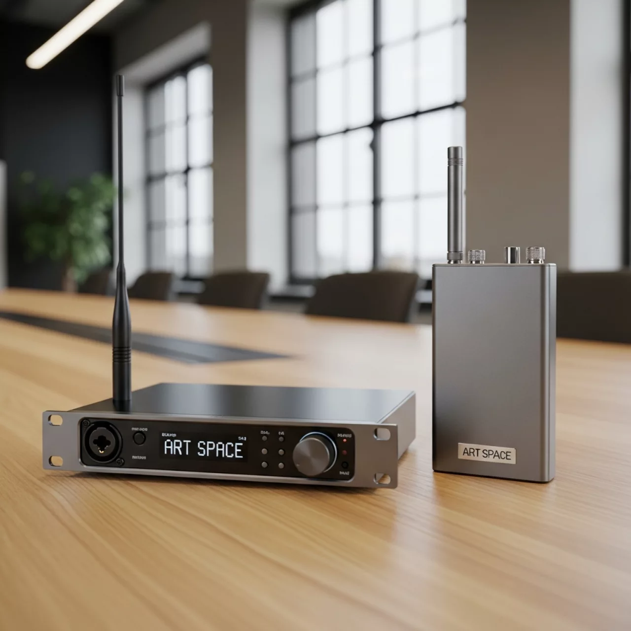 Аренда Радиосистема с поясным передатчиком Shure UR4D UR1 в МФК «Горный» — ART SPACE