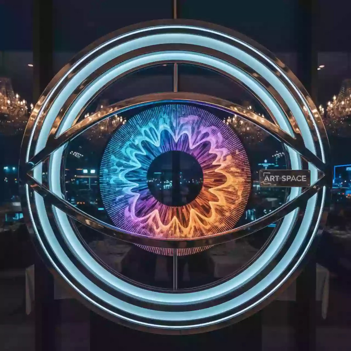 Аренда Радужка глаза в ресторане «Паруса» — ART SPACE