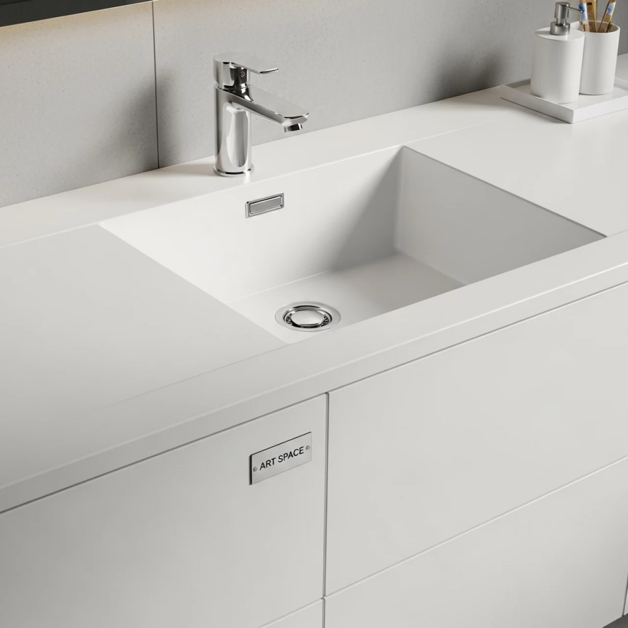 Аренда Раковина AM.PM X Joy 120 см на стиральную машину правая в Radisson Collection Paradise — ART SPACE