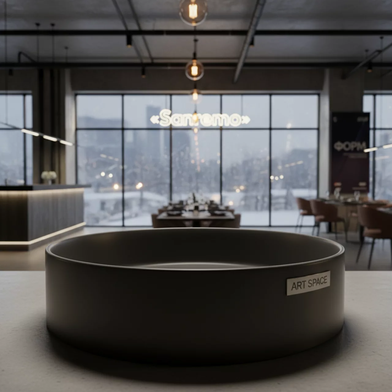 Аренда Раковины круглые в ресторане «Sanremo» — ART SPACE