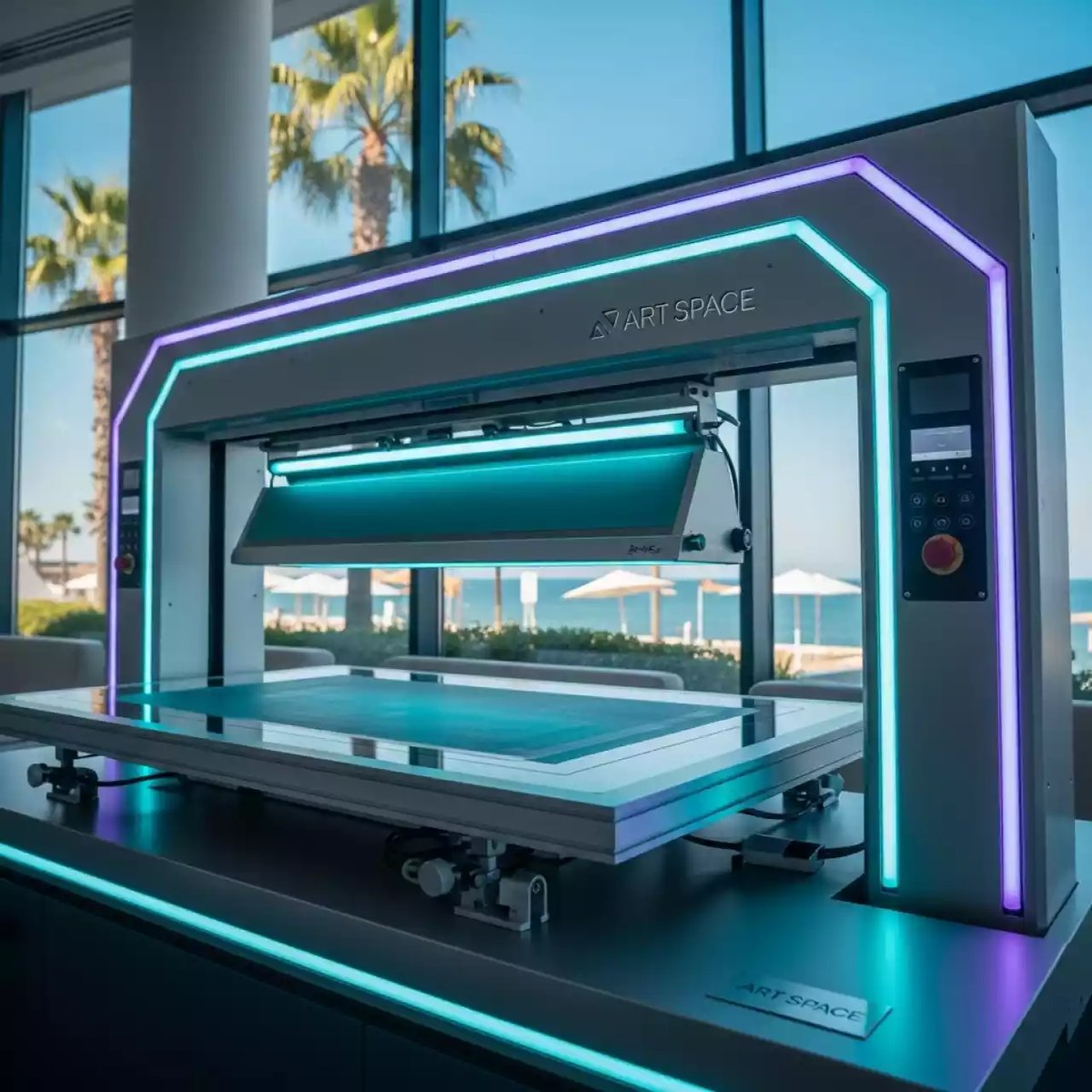 Аренда Рама копировальная GrafoPrint SBM 1200 для шелкотрафаретных работ в отеле Radisson Lazurnaya — ART SPACE