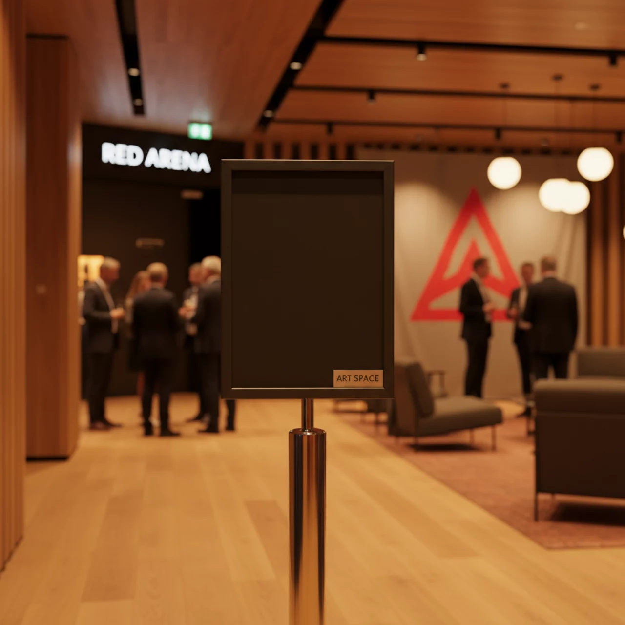 Аренда Рамка для ограничительного столбика A4 в Red Arena — ART SPACE