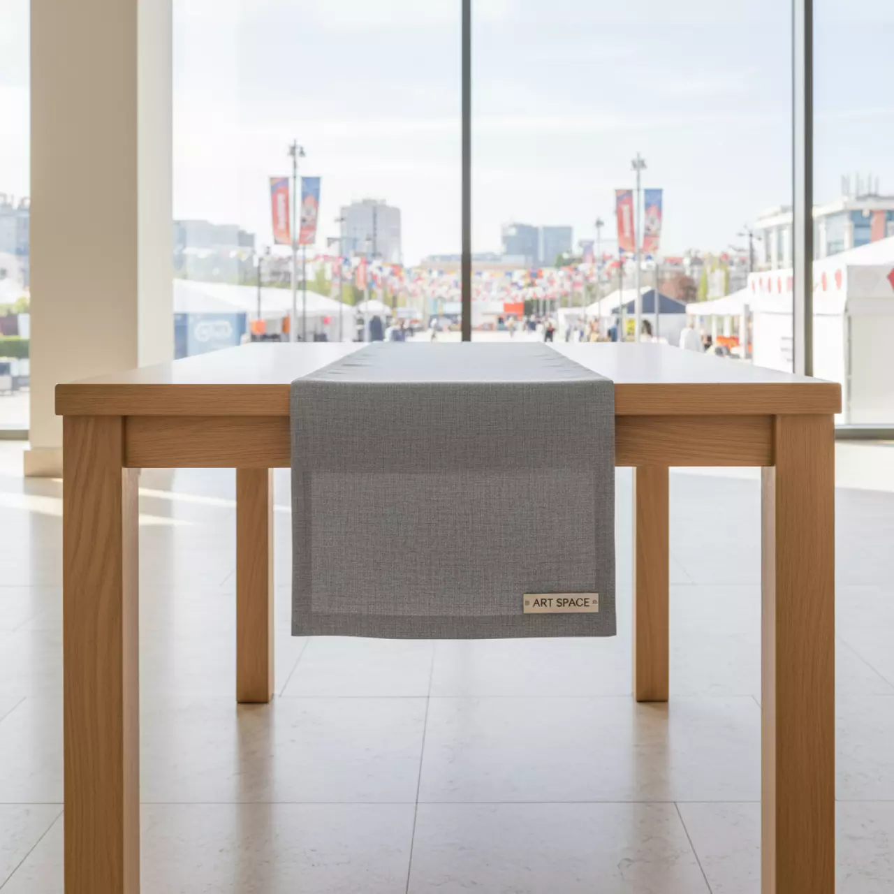 Аренда Раннер 29х244 см серый в Гранд Отель Сочи — ART SPACE