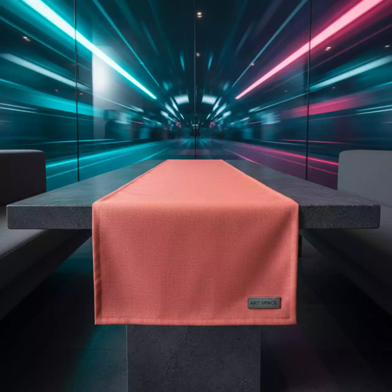 Аренда Раннер коралловый 36,5х214 см в Rodina Grand Hotel & SPA — ART SPACE