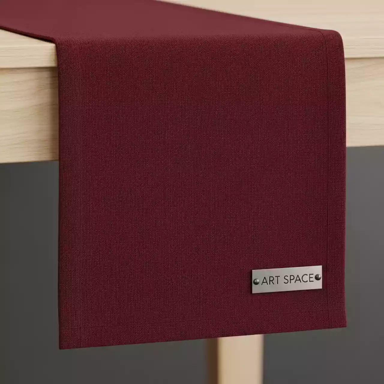 Аренда Раннер текстильный марсала 36х258 см в Boutique Hotel PORTUM 1905 — ART SPACE