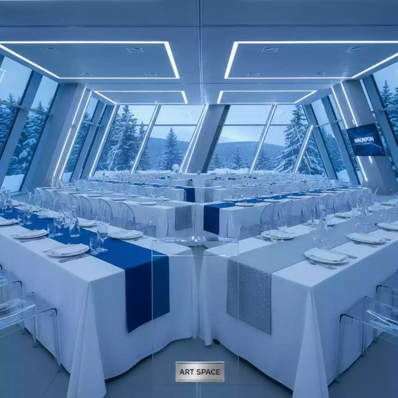 Аренда Раннеры из габардина в Rodina Grand Hotel & SPA — ART SPACE