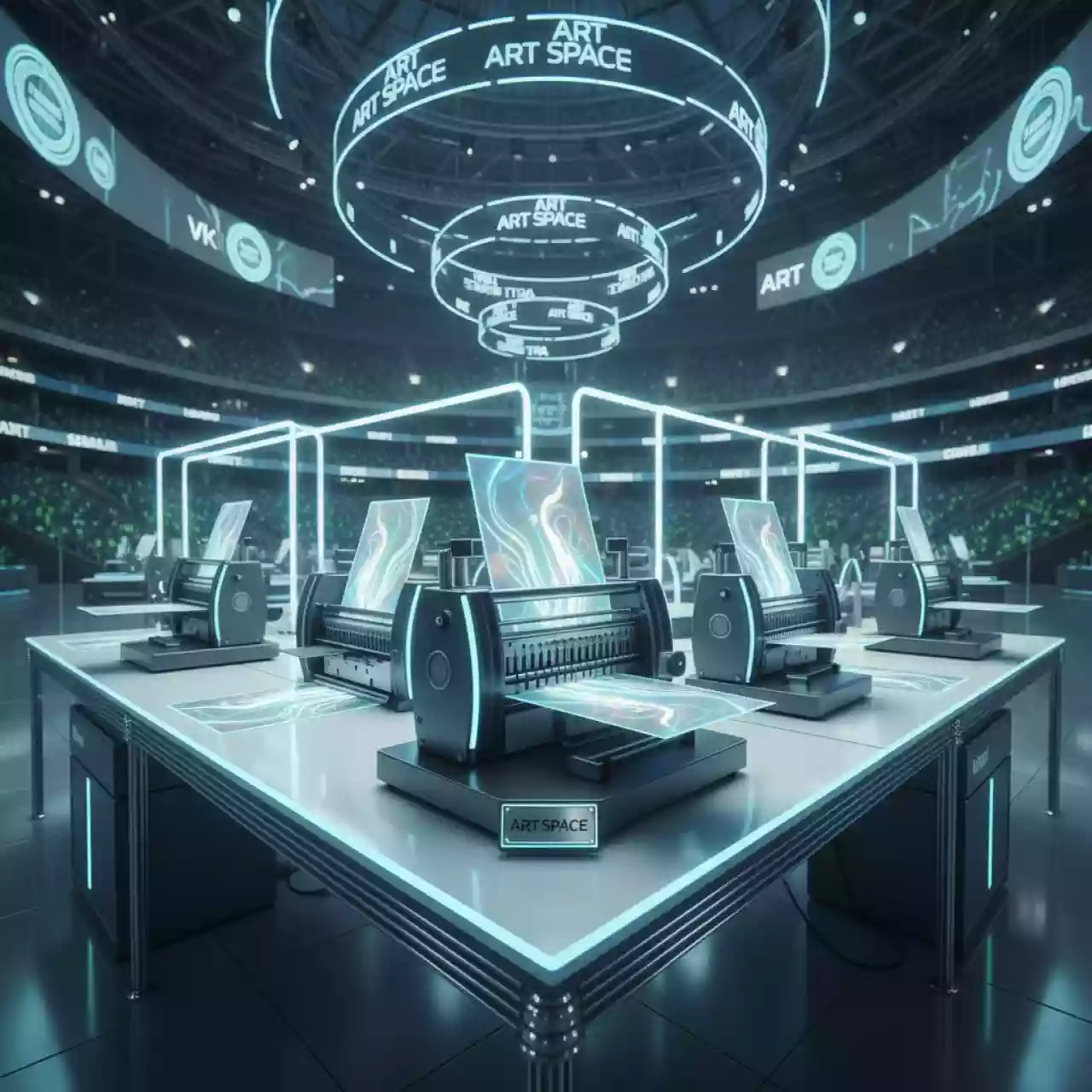 Аренда Расходные материалы для календарей в VK Stadium Sirius — ART SPACE