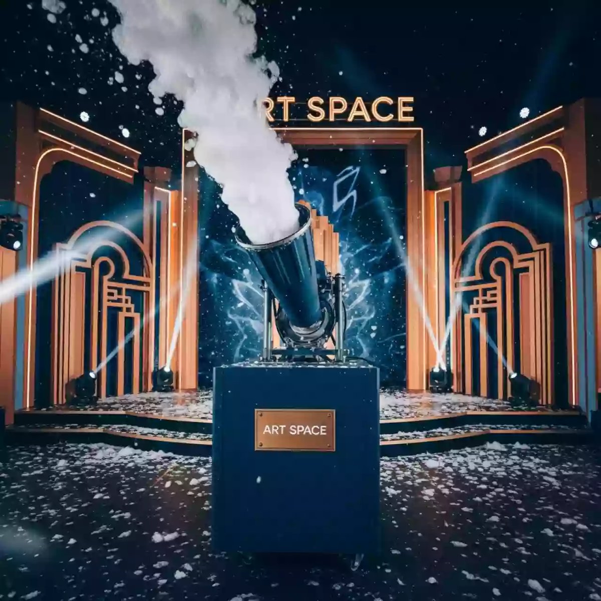 Аренда Распылитель пенопласта Universal Effects на территории Морпорта Сочи — ART SPACE