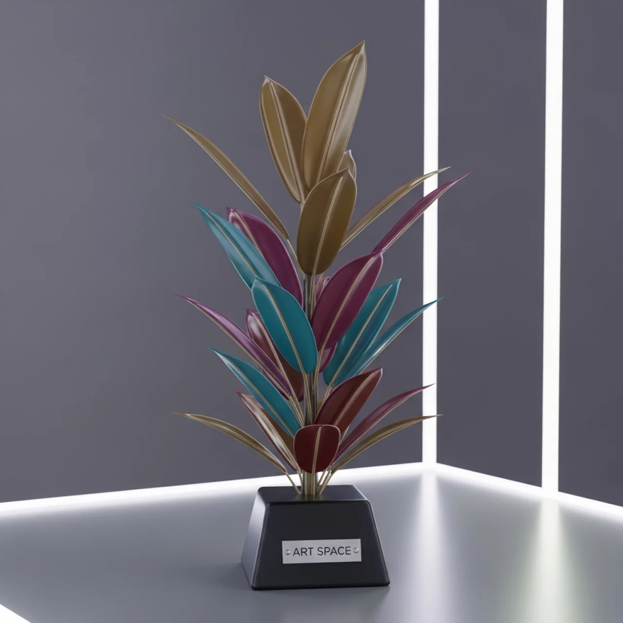 Аренда Растение искусственное 20 см в City Park Hotel Sochi — ART SPACE