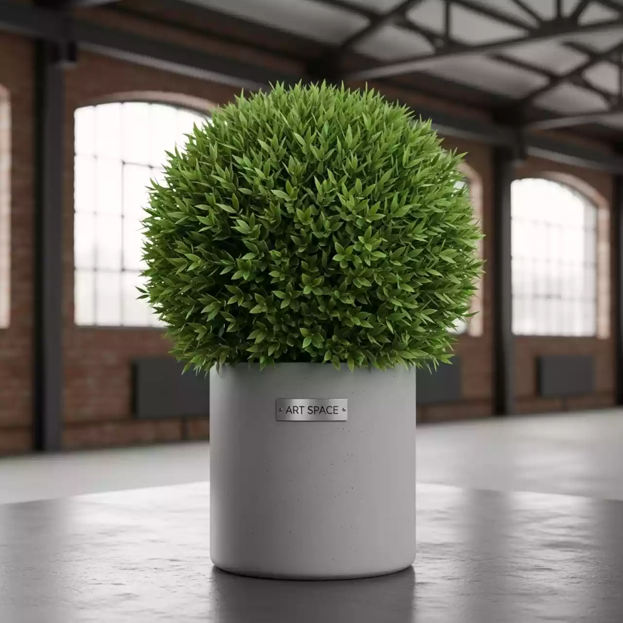 Аренда Растение искусственное Фейка в горшке в банкетном зале «Дельфин» — ART SPACE
