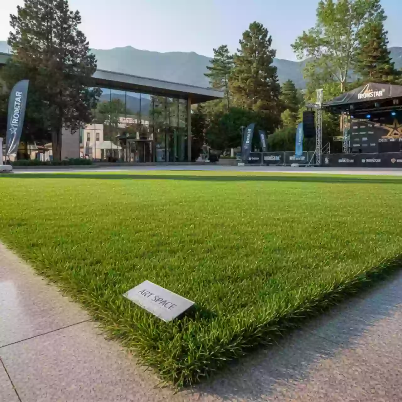 Аренда Растение искусственное трава Свежесть в санатории «Октябрьский» — ART SPACE