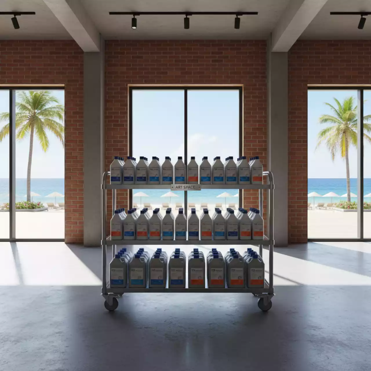 Аренда Растворители и очистители в пляжном комплексе VinoGrad — ART SPACE