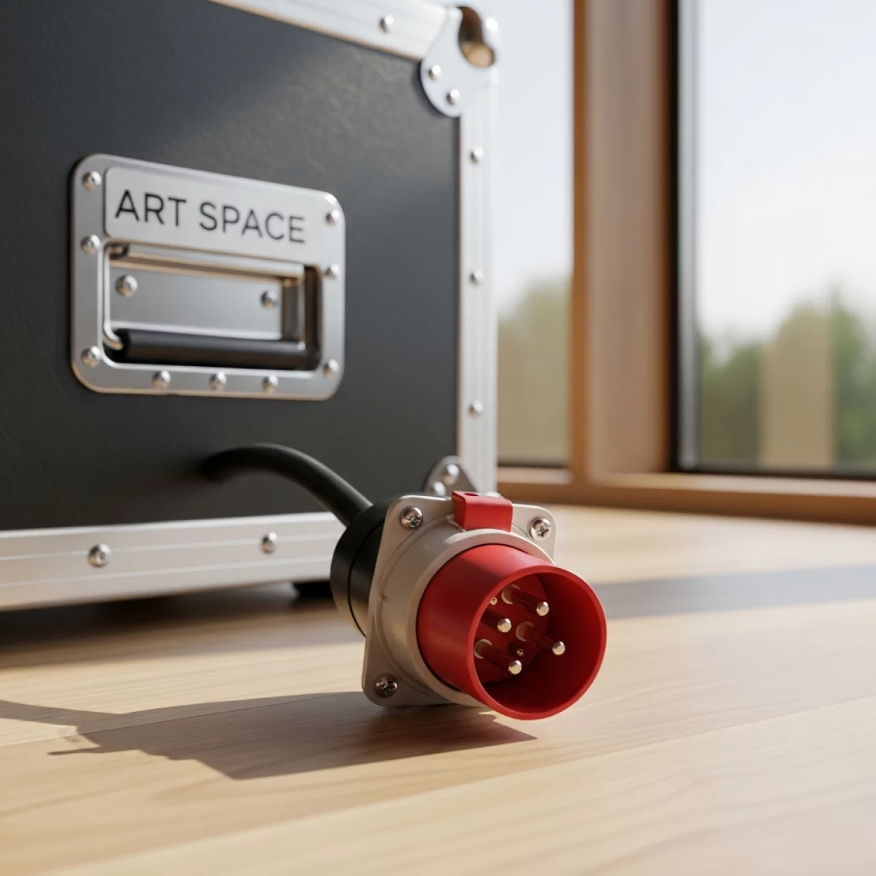 Аренда Разъем CEE 16 А 400V в парке «Ривьера» — ART SPACE