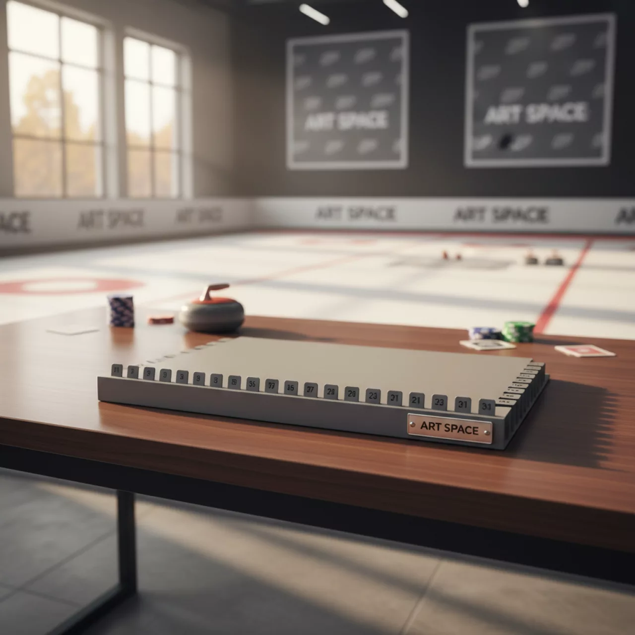 Аренда Разделитель листов Attache А4 31 раздел серый пластик в Керлинговом центре «Ледяной куб» — ART SPACE