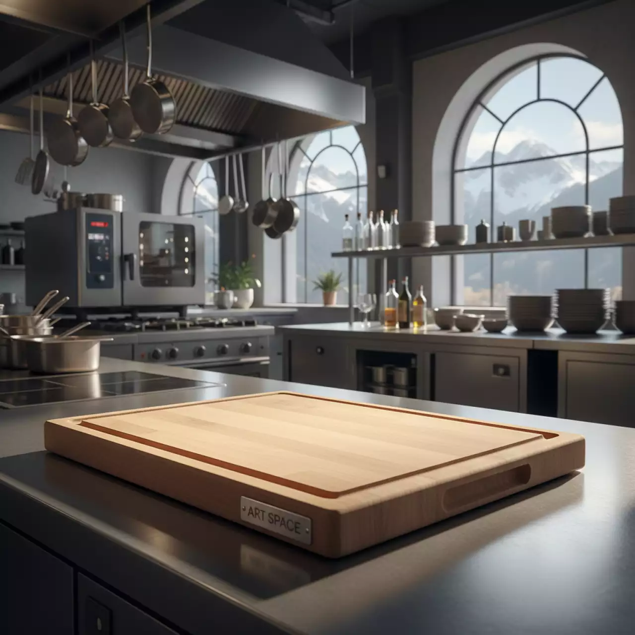 Аренда Разделочной доски Gastrorag 45х30 см на площадке Rosa Peak (2320м) — ART SPACE
