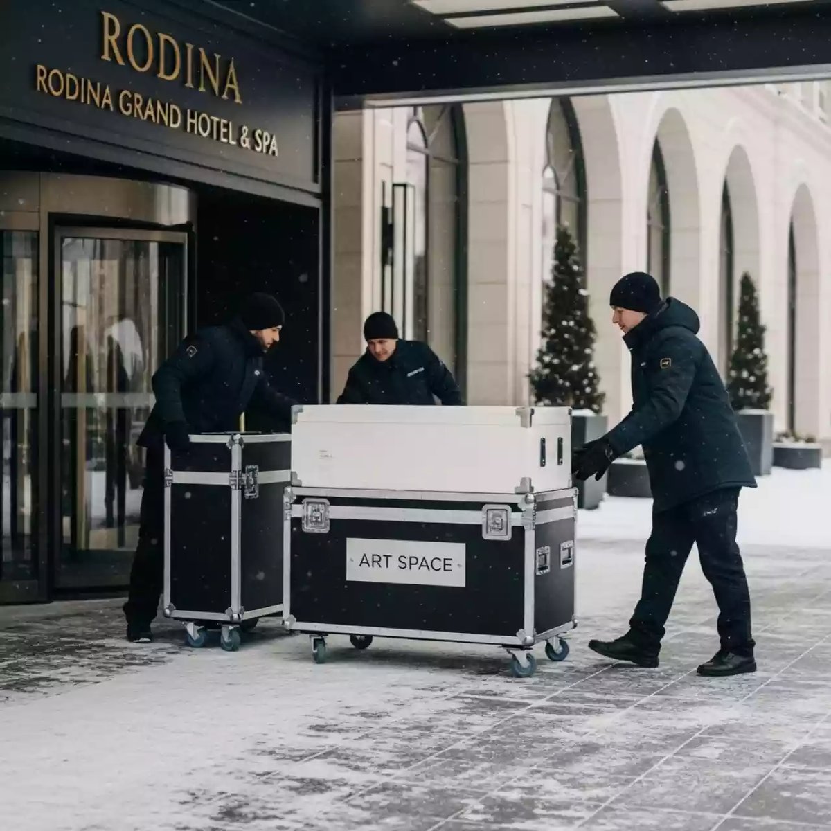 Аренда Разгрузочные работы в Rodina Grand Hotel & SPA — ART SPACE