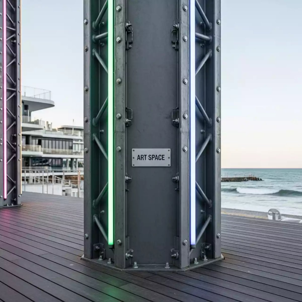 Аренда Размер внутренний колонны на пляжных клубах Хосты — ART SPACE