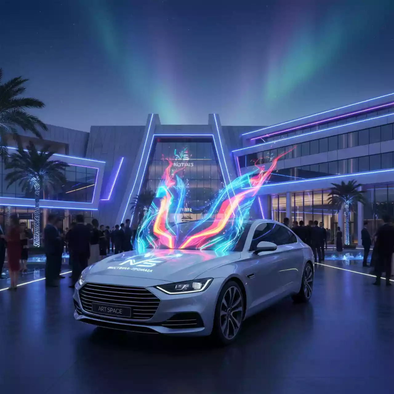 Аренда Реклама на легковые авто в Novotel Resort — ART SPACE