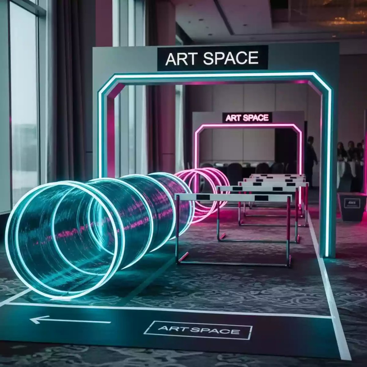 Аренда Реквизит для детской эстафеты в Radisson Collection Paradise — ART SPACE