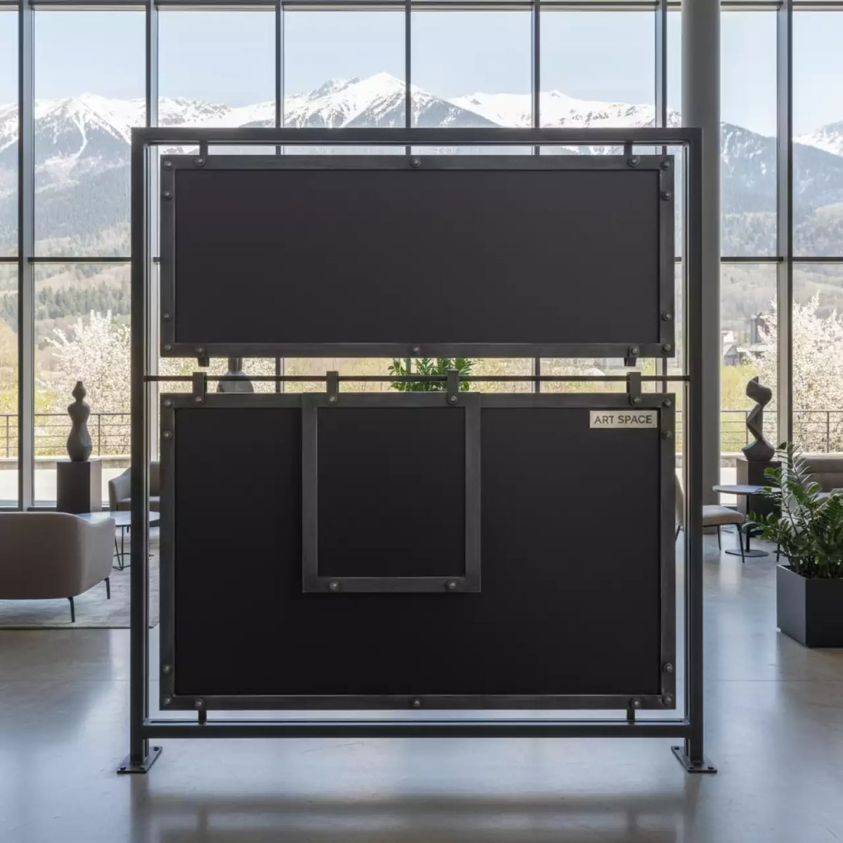 Аренда Рельсовая система меловая Базис 3000х1000 мм 1500х1000 мм в Поляна 1389 Отель и Спа — ART SPACE