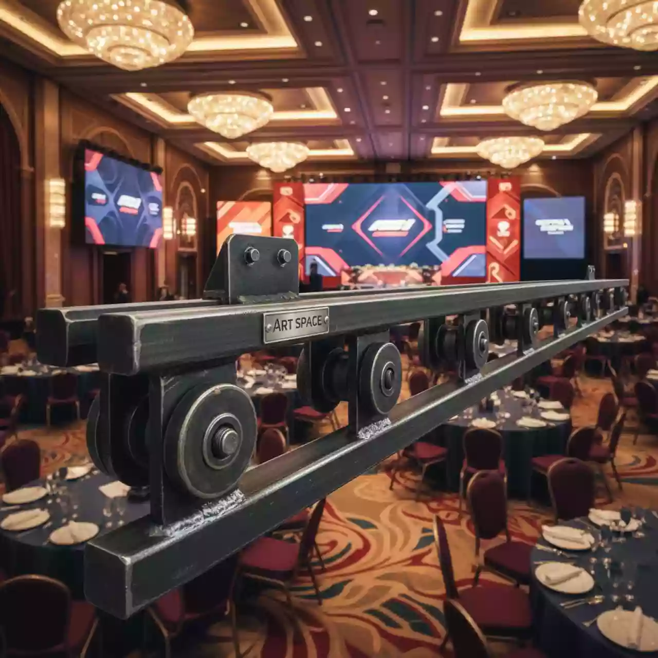 Аренда Рельсовая система PolyGlide Slide МОНО 9 в отеле «Богатырь» — ART SPACE