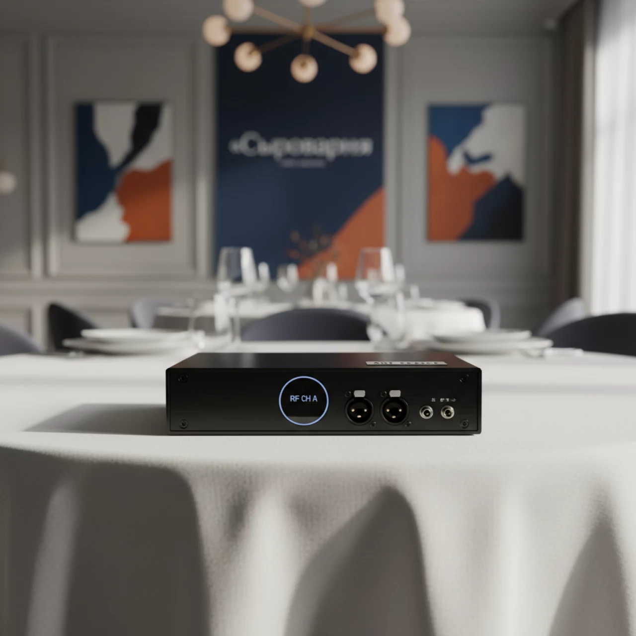 Аренда Ресивер Turning Technologies RF 4 GB XRC R03 в ресторане «Сыроварня» — ART SPACE