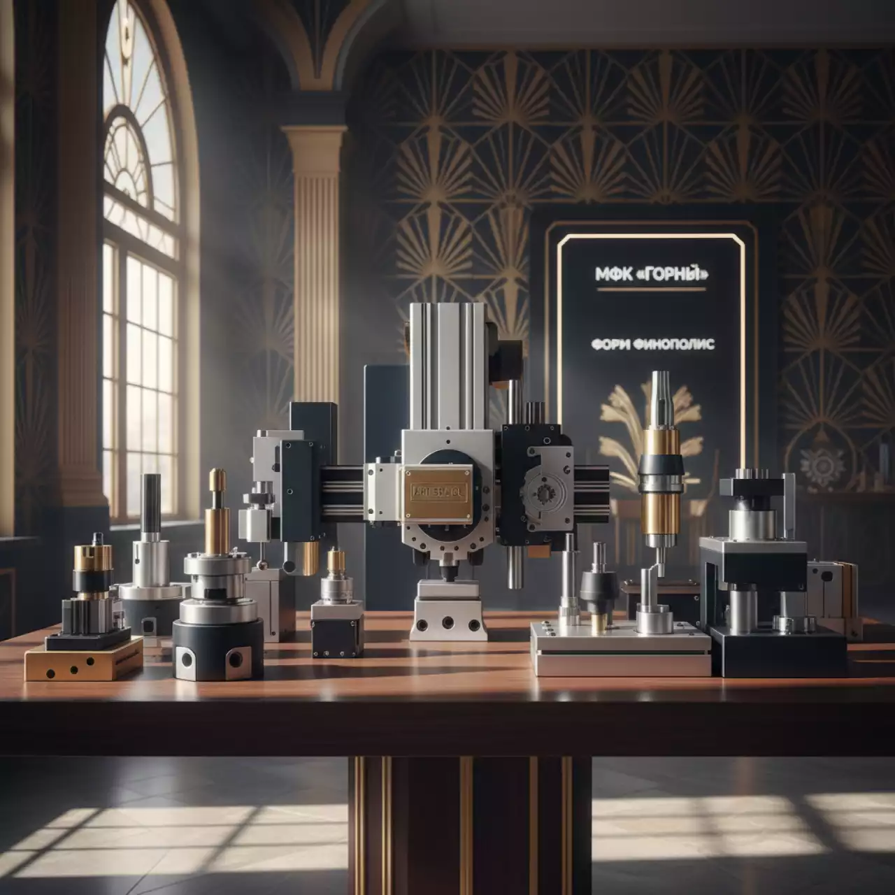 Аренда Ресурсный набор к конструктору модульных станков UNIMAT CNC в МФК «Горный» — ART SPACE