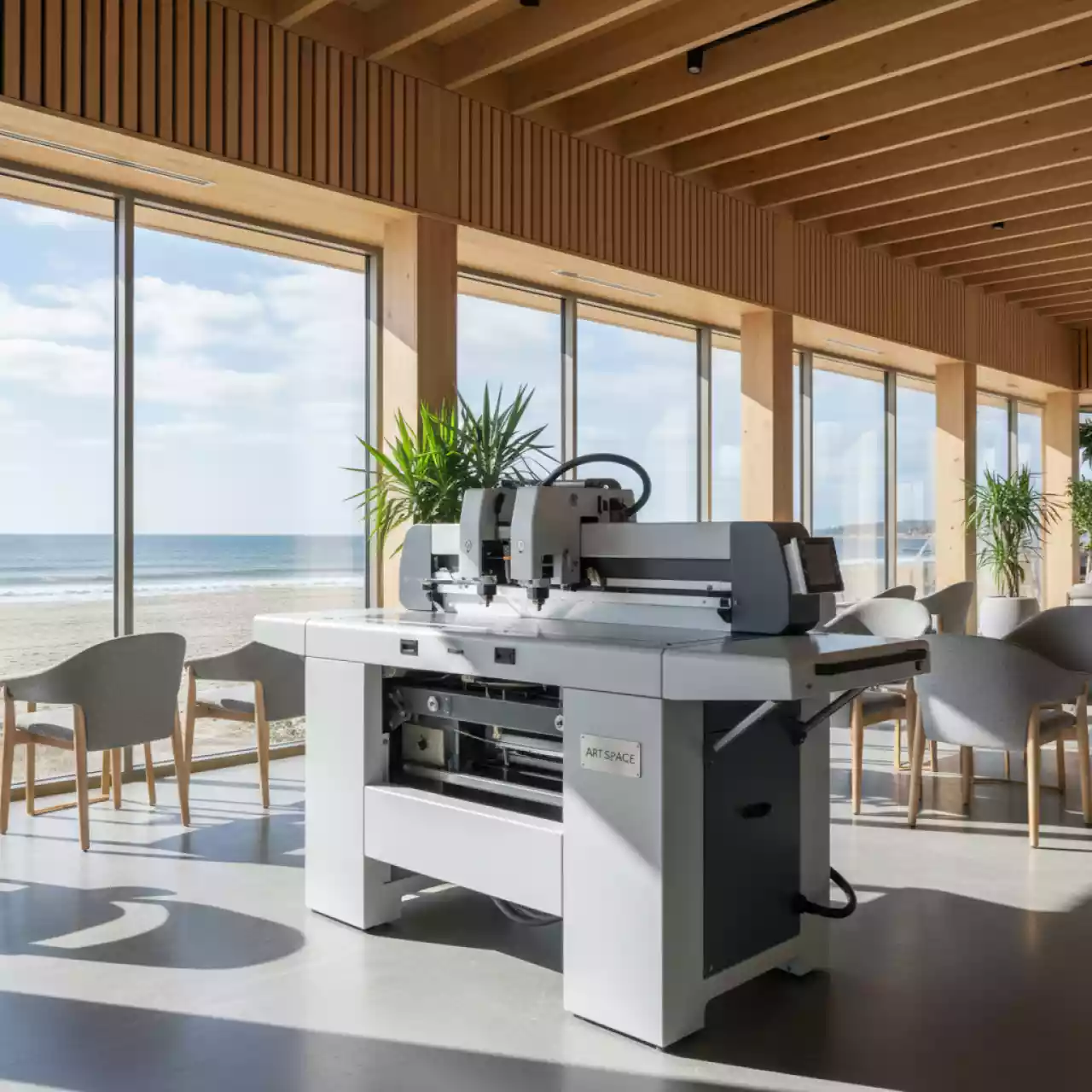 Аренда Резак для бумаги Boway BW 670V в пляжном клубе Del Mar — ART SPACE