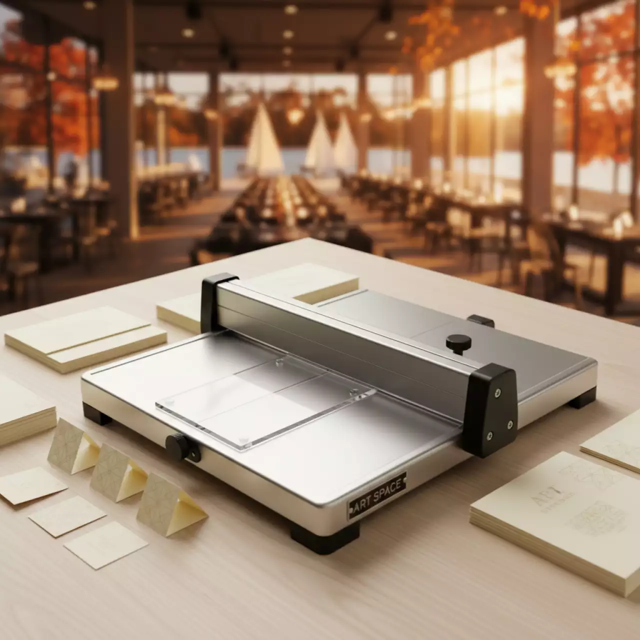 Аренда Резак для бумаги Brauberg EXTRA A4 на парусной регате (Сочи) — ART SPACE