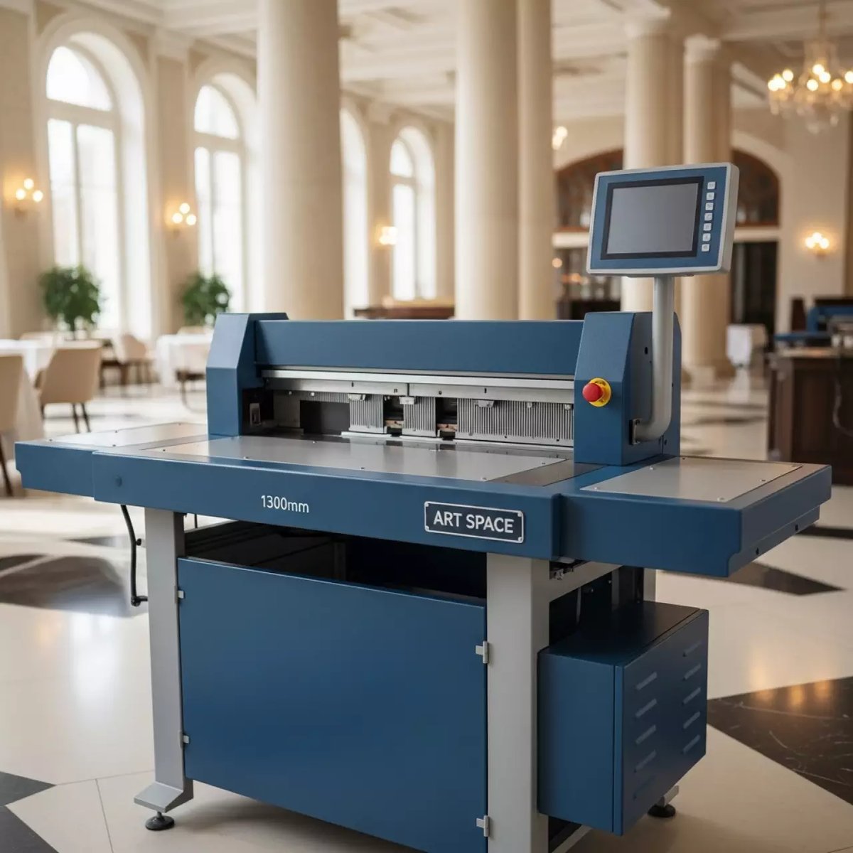 Аренда Резак для бумаги Dapeng QZYK1300DH 10 в ресторане «Voda» — ART SPACE