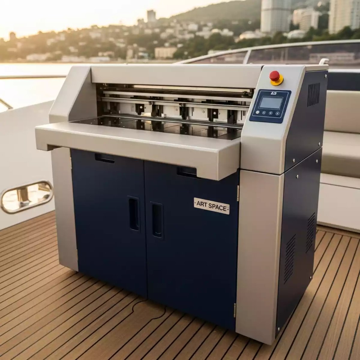 Аренда Резак для бумаги Dapeng QZYK920DH 15 на VIP-яхте (Имеретинский порт) — ART SPACE