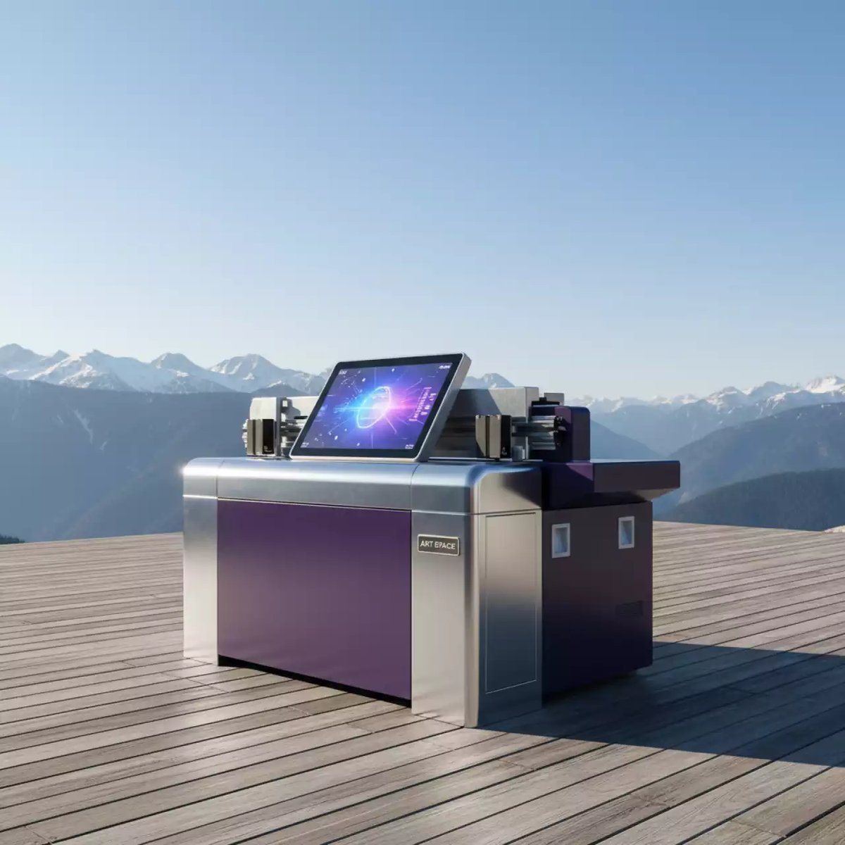 Аренда Резак для бумаги Guowang GW115F K115T на площадке Rosa Peak (2320м) — ART SPACE