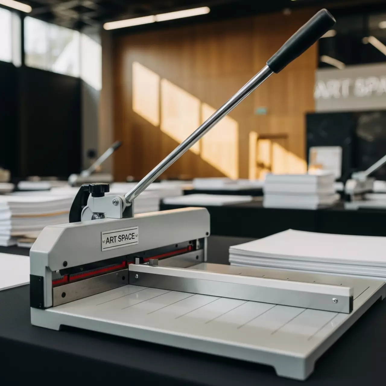 Аренда Резак для бумаги Ideal 1080 25 град в МФК «Горный» — ART SPACE