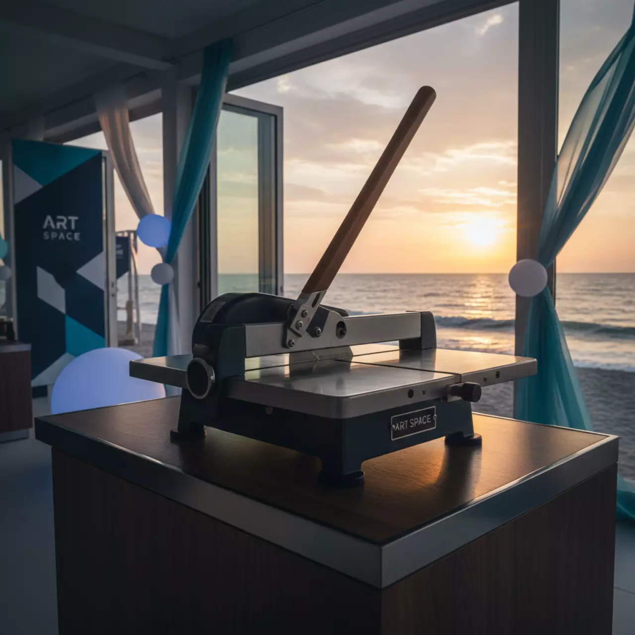 Аренда Резак для бумаги Ideal 1110 75 град на пляже «Ривьера» — ART SPACE