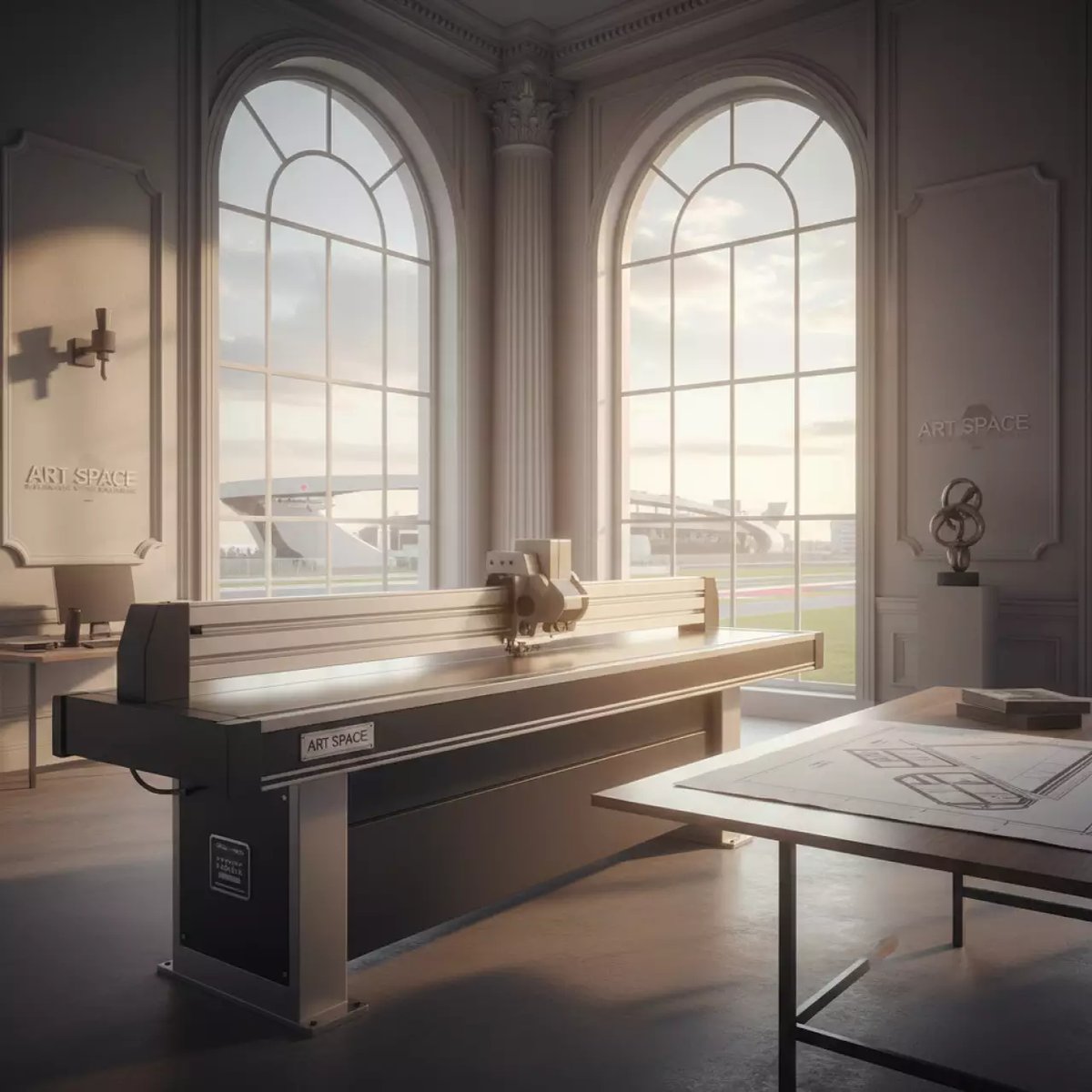 Аренда Резак для бумаги KeenCut Evolution 3 BenchTop 3,6 м на Сочи Автодроме — ART SPACE