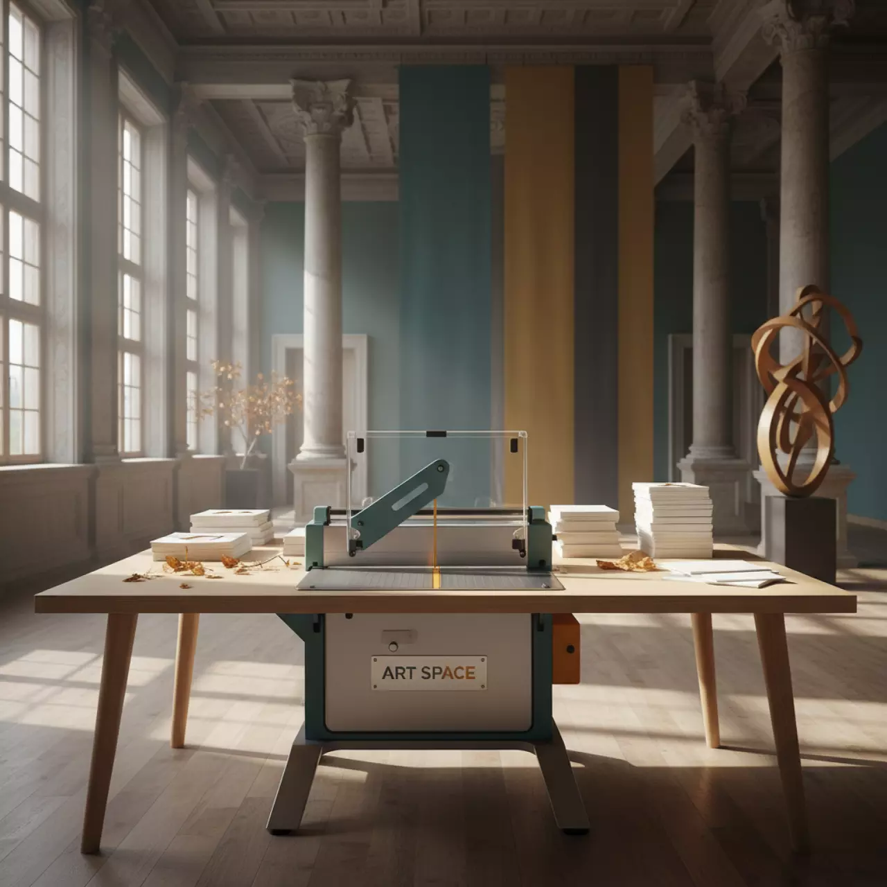 Аренда Резак для бумаги KW Trio 13060 в усадьбе Голицына — ART SPACE