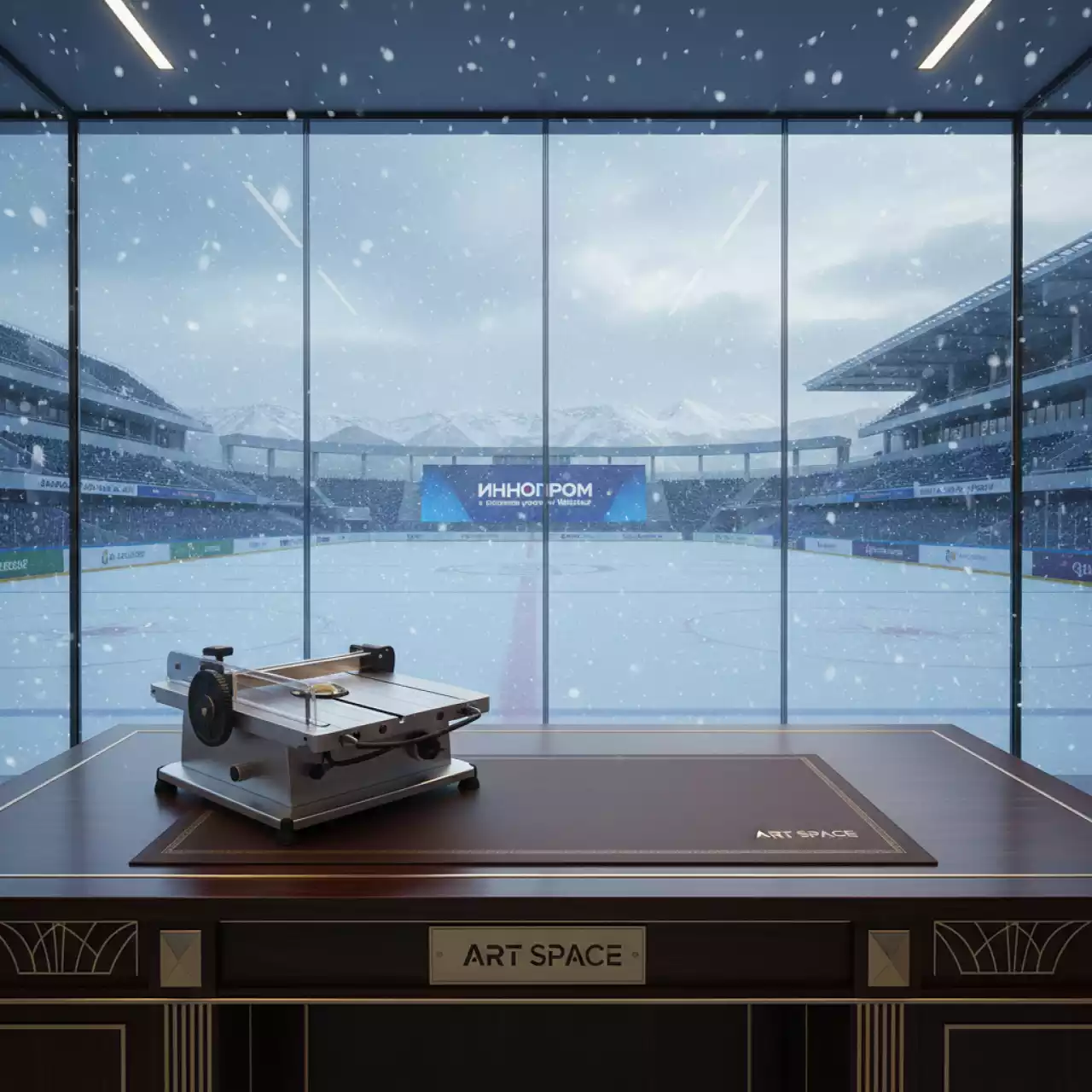 Аренда Резак для бумаги Rexel SmartCut A100 в ледовой арене «Шайба» — ART SPACE