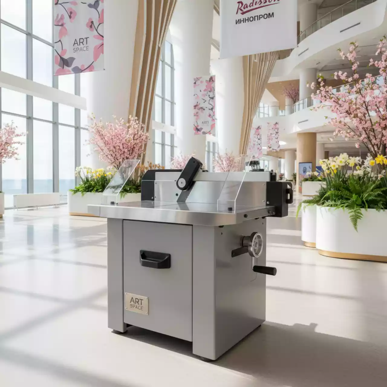 Аренда Резак для бумаги Rigo Hydrocut 550 в отеле Radisson Lazurnaya — ART SPACE