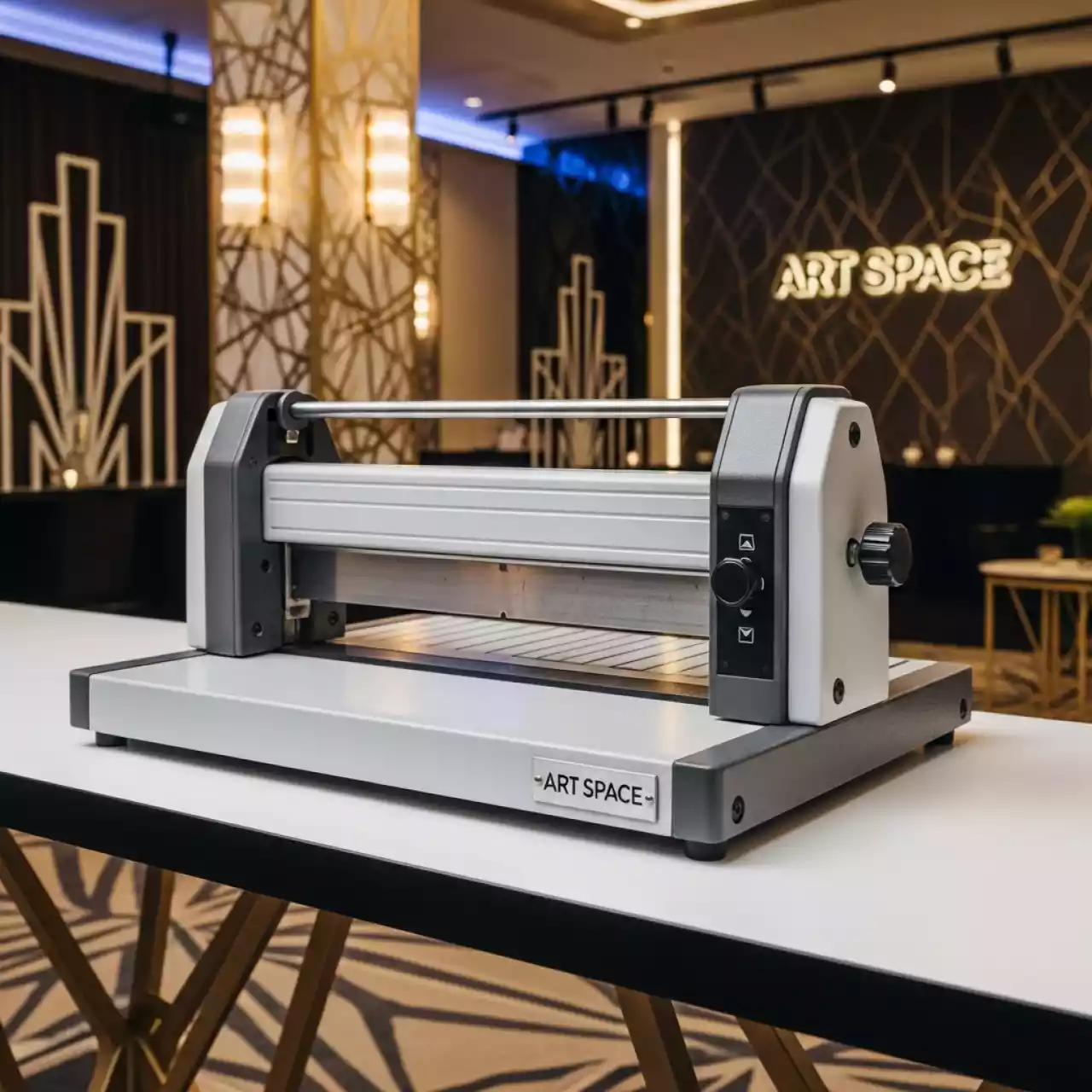 Аренда Резак для бумаги Steiger S 320 в казино «Сочи» — ART SPACE