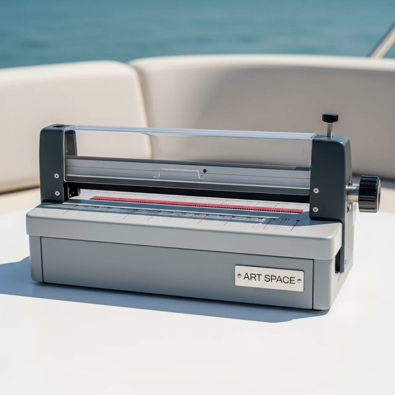 Аренда Резак для бумаги Vektor QZYK 115C на VIP теплоходе (Морпорт Сочи) — ART SPACE
