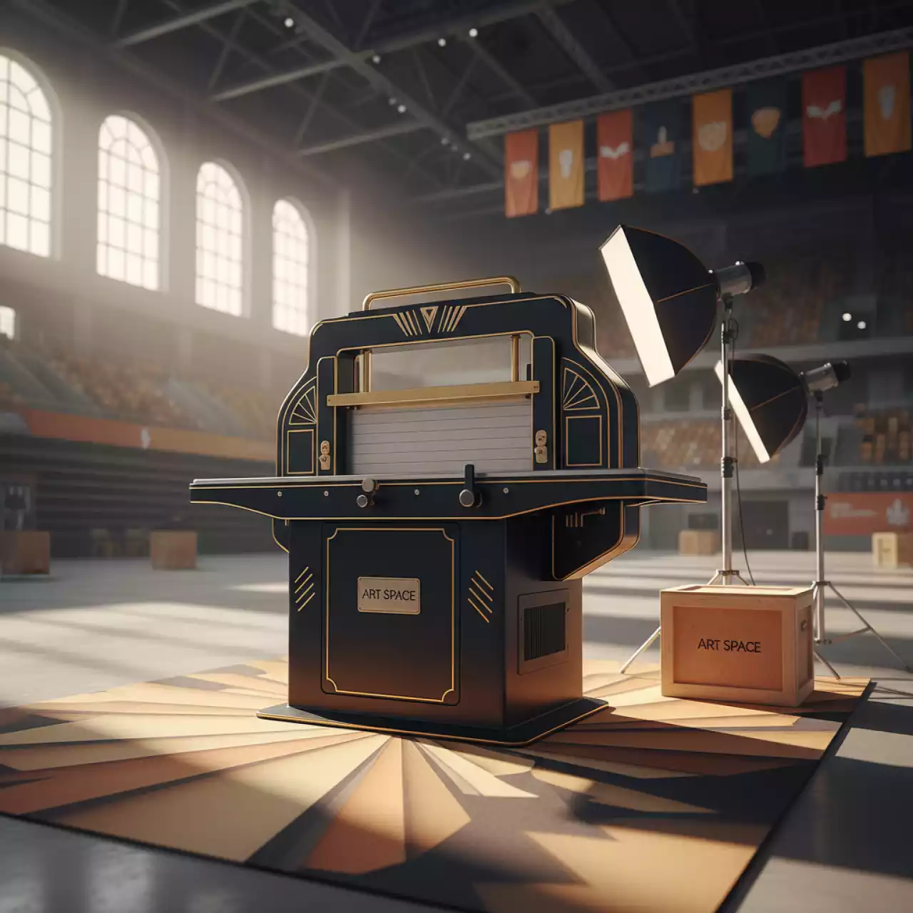 Аренда Резак для бумаги Vektor QZYX 780C в ледовой арене «Шайба» — ART SPACE