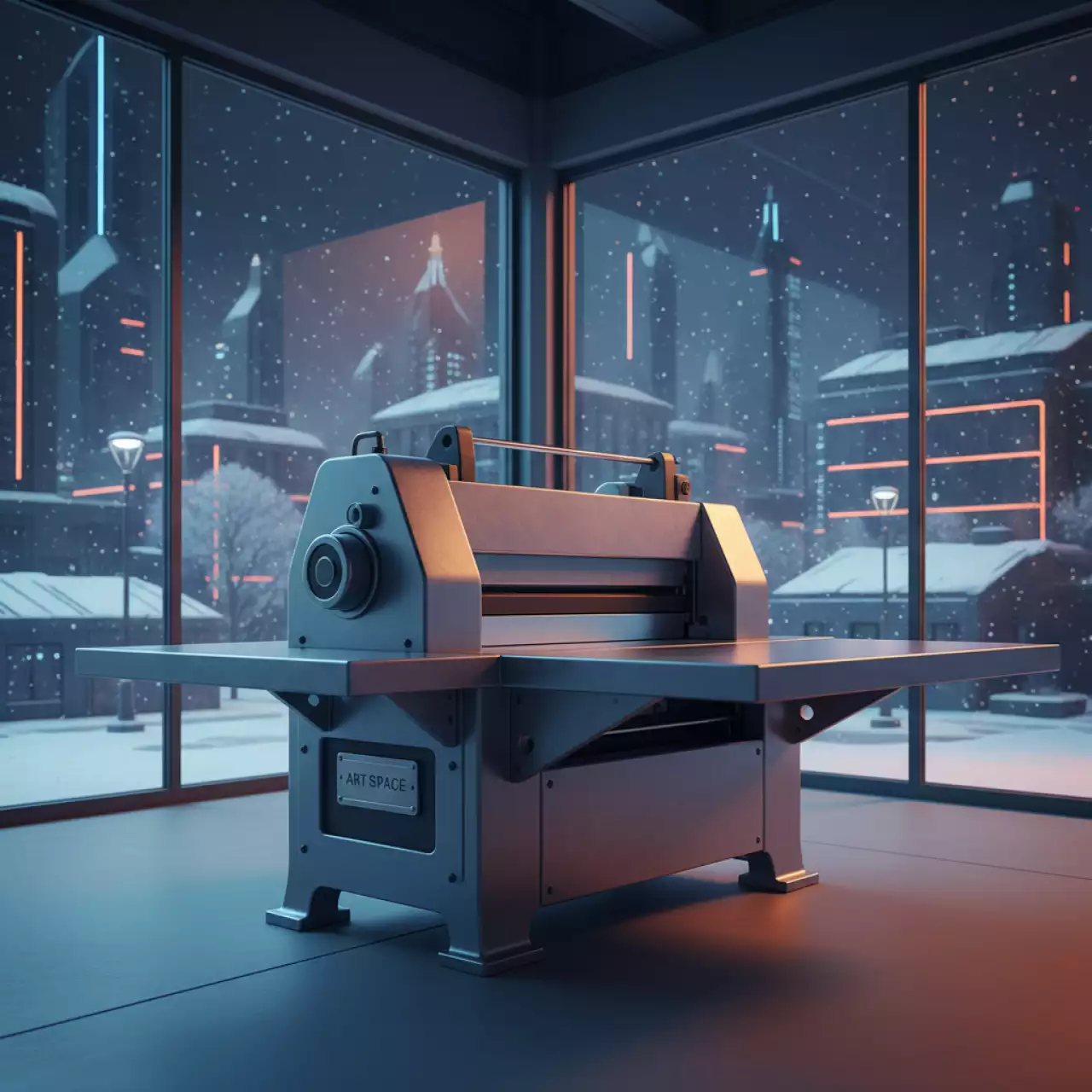 Аренда Резак для бумаги Yunguang YG 868A3 в Alpha Sirius — ART SPACE