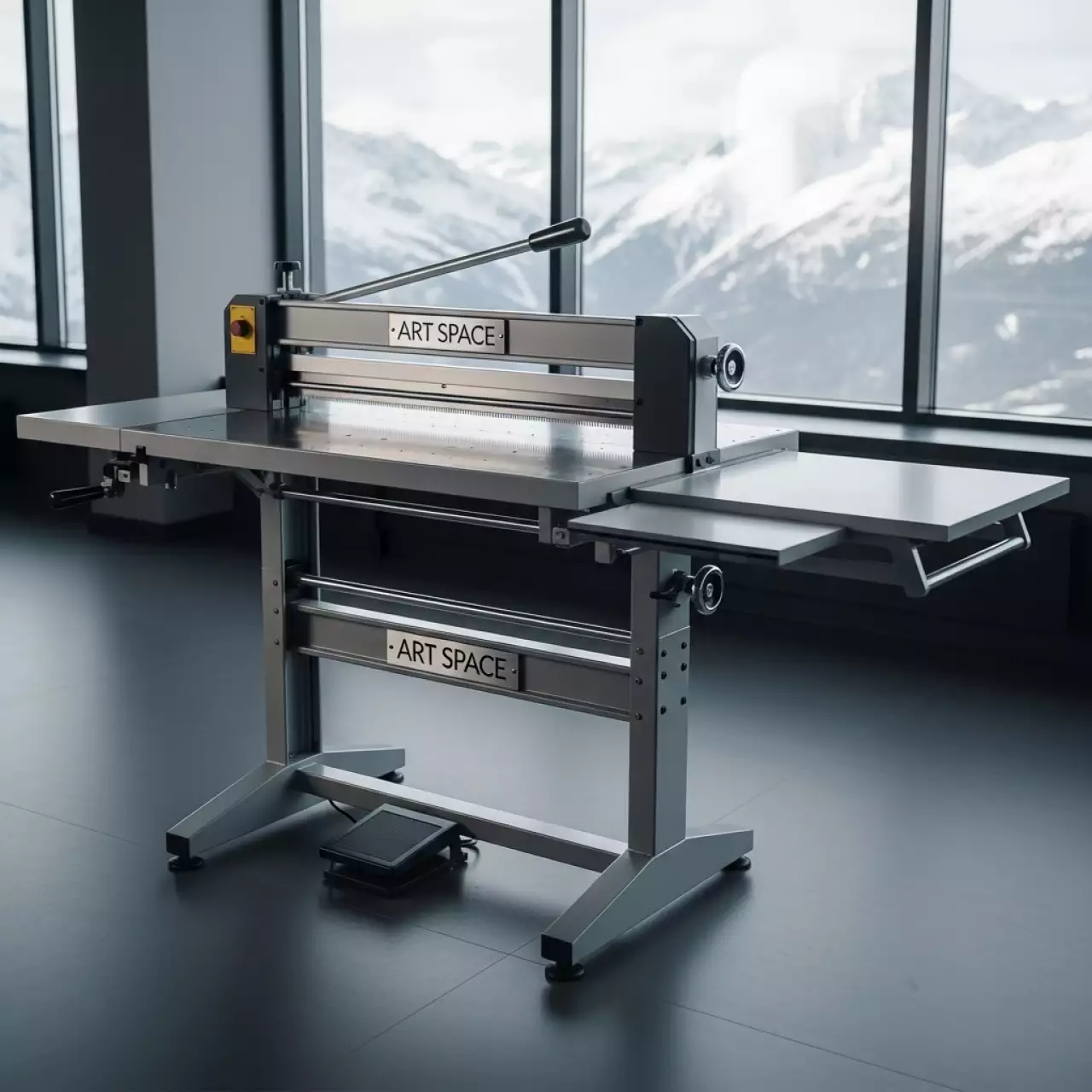 Аренда Резак Ideal 1110 на площадке Rosa Peak (2320м) — ART SPACE