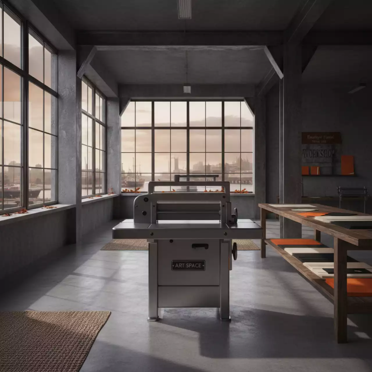 Аренда Резаки гильотинные для бумаги Grafcut в Boutique Hotel PORTUM 1905 — ART SPACE